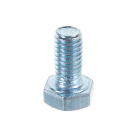 Болт с шестигранной головкой Крепежная техника полная резьба, DIN 933 558, 6х12, 550 шт. 493407 БК