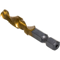 Сверло-метчик (М8х1.25х58 мм; HSS-TiN) SKRAB 33828