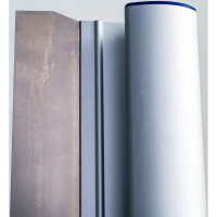 Шпатель-правило НАШ ИНСТРУМЕНТ 1200 мм из нержавеющей стали с алюминиевой ручкой Р 020613-120