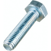 Болт Стройметиз М10х40 DIN 933, класс прочности 5.8, цинк уп. 2 шт 3012051