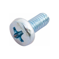Винт Стройметиз М4х8 DIN 7985, полукруглая головка, цинк уп. 20 шт 3101211
