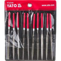 Надфили алмазные YATO в наб. 3x140x50мм 10пр. YT-6144 37146144 092 1