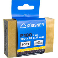 Шлифовальный брусок Р180 Soft, 100x70x25 мм KUSSNER 1000-230180