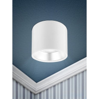 Накладной светильник ЭРА OL8 GX53 WH подсветка, под лампу Gx53, алюминий, цвет белый/хром, 40/800 Б0048535