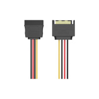 Кабель питания Vention SATA 15 pin M/SATA 15 pin F - 0.3м. KDABY