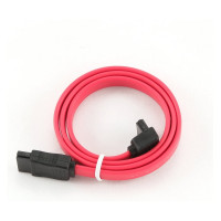 Кабель интерфейсный Gembird SATA 50см угловой разъем 7pin/7pin пакет CC-SATA-DATA90