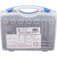 Резьбонарезной набор Bucovice Tools М3-М12 115CRV3 40пр 330120