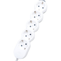 Удлинитель IEK, У05 5 мест 2P+PE/5м 3х1,5мм2 16А/250В UNO WYP53-16-05-05-Z