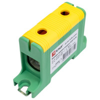 Силовая вводная клемма EKF КСВ, 16-95, желто-зеленая, PROxima plc-kvs-16-95-y-green