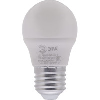 Светодиодная лампа ЭРА LED P45-8W-840-E27 R шар, 8Вт, нейтральный, E27, 10/100/3600 Б0049645