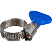 Хомут бабочка РОССНА 8х12 мм 1/2" нержавеющая сталь, винт, 5 шт. Р860677 DIY