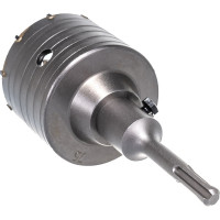 Коронка в сборе по бетону (75 мм; М22) Vertextools 222-0075