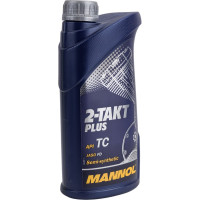 Масло моторное полусинтетическое 2-TAKT PLUS 1 л MANNOL 1404
