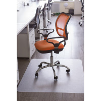 Защитный коврик для напольных покрытий BSL-office, поликарбонат, 100х120 см, шагрень, толщина 1,8 мм 1118101200