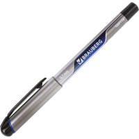 Ручка 12 шт в упаковке BRAUBERG шариковая масляная с грипом Signature СИНЯЯ печать 07мм линия 035мм  142688