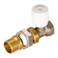 Регулирующий клапан для радиатора СТМ ТЕРМО ручной, прямой, 1/2 CARSVH12