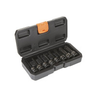 Набор головок ударных TORX (8 шт; 1/2"; 78 мм; T30-T80) AV Steel AV-725408
