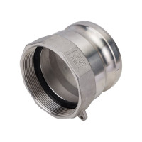 Камлок тип А (ниппель; внутренняя резьба BSP; 75 мм-3"; нержавеющая сталь) TITAN LOCK TL300ASS