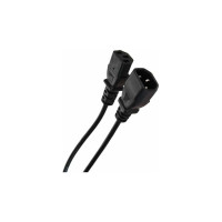 Кабель монитор-компьютер Telecom /UPS-устройство/220V IEC-320-C13/C14, 1,8м TP020-1.8-BK