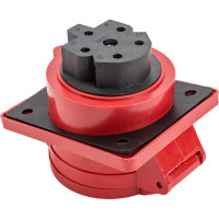 Кабельная розетка IEK, 32А, 3Р+N+Е, IР44, скрытая, 380В, 425, ИЭК PSR42-032-5