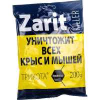 Гранулы, защита от грызунов Zarit Трикота 200 г 32644