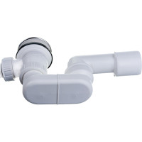 Автоматический слив-перелив для ванны PlastBrno Click Clack, металл, 40/50, L55 EVK0150