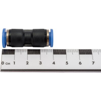 Фитинг цанговый прямой соединительный для трубок диаметром 8 мм SHPI PUC 08