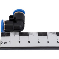 Фитинг цанговый угловой соединительный для трубок диаметром 6 мм SHPI PUL 06