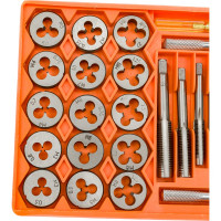 Набор плашек и метчиков КВАЛИТЕТ 40 штук 5027045