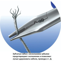 Плоскогубцы электрика Unior многофункциональные, рукоятки BI, 160мм 3838909127828