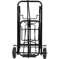 Тележка Рыжий кот BX-20ZP черная металлические колеса 20 кг 093529