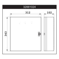 Бокс для открытой установки Nilson ЩРН 24 QUANTUM 32881024
