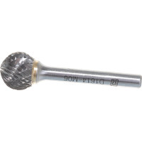 Борфреза твердосплавная сферическая с двойной насечкой (16х14 мм; хвостовик 6 мм) ПНЕВМО-ТРЕЙД D1614-M06