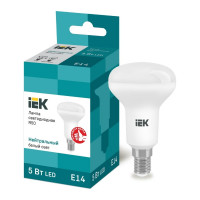 Светодиодная лампа IEK ECO R50 рефлектор 5Вт 230В 4000К E14 LLE-R50-5-230-40-E14