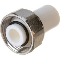 Штуцер евроконус с накидной гайкой TEBO PPR 20x3/4" 030091011