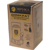 Гидравлический домкрат бутылочный с клапаном 32т, ремкомплект Эврика ER-80302 839178