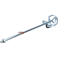 Миксер для строительных смесей плоский (100х600 мм; М14) SKRAB 27135