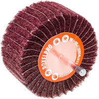 Щетка лепестковая комбинированная ROXTOP на шпинделе (80х40х6 мм; Р180+Fine) RoxelPro 135859