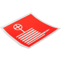 Знак Пожарный кран Стандарт Знак F02 150x150 мм, пленка ПП 00-00024568