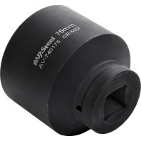 Головка ударная шестигранная удлиненная (75 мм; 1DR) AV Steel AV-740175