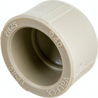 Заглушка-пробка VALFEX PP-R, серая, Дн40 10162040Г 127-0318