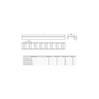 Кабельная стойка EKF 1200мм, К1153 sk1200