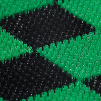 Коврик SUNSTEP травка, 36х47см, черно-зеленый 71-000