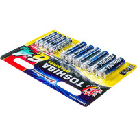Алкалиновый элемент питания Toshiba 6*LR6 + 4*LR03 multipack 10/card 5450