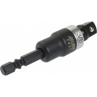 Адаптер карданный под шуруповерт JTC 1/4", квадрат 3/8" 7831 849004