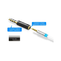 Переходник Vention Jack 2.5 mm F/3.5mm M BFBB0