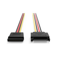 Кабель питания Vention SATA 15 pin M/SATA 15 pin F - 0.3м. KDABY