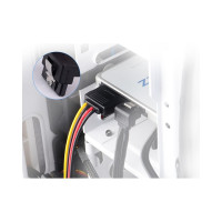 Кабель питания-разветвитель Vention SATA 15pin M / 2 x SATA 15pin F, угол 90 - 0.15м KDBBB