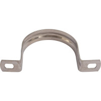 Металлическая двухлапковая скоба FORTISFLEX СМД INOX 48-50 мм 80985