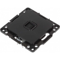 Механизм 1-местной розетки EKF PROxima Стокгольм, RJ-45, черный EZK01-035-10